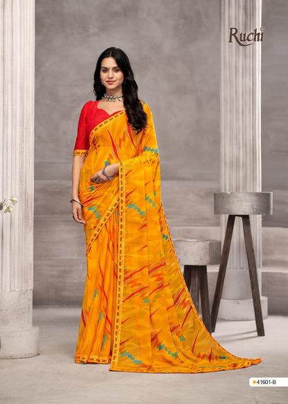 Savera 13 Ruchi Chiffon Sarees Exporter