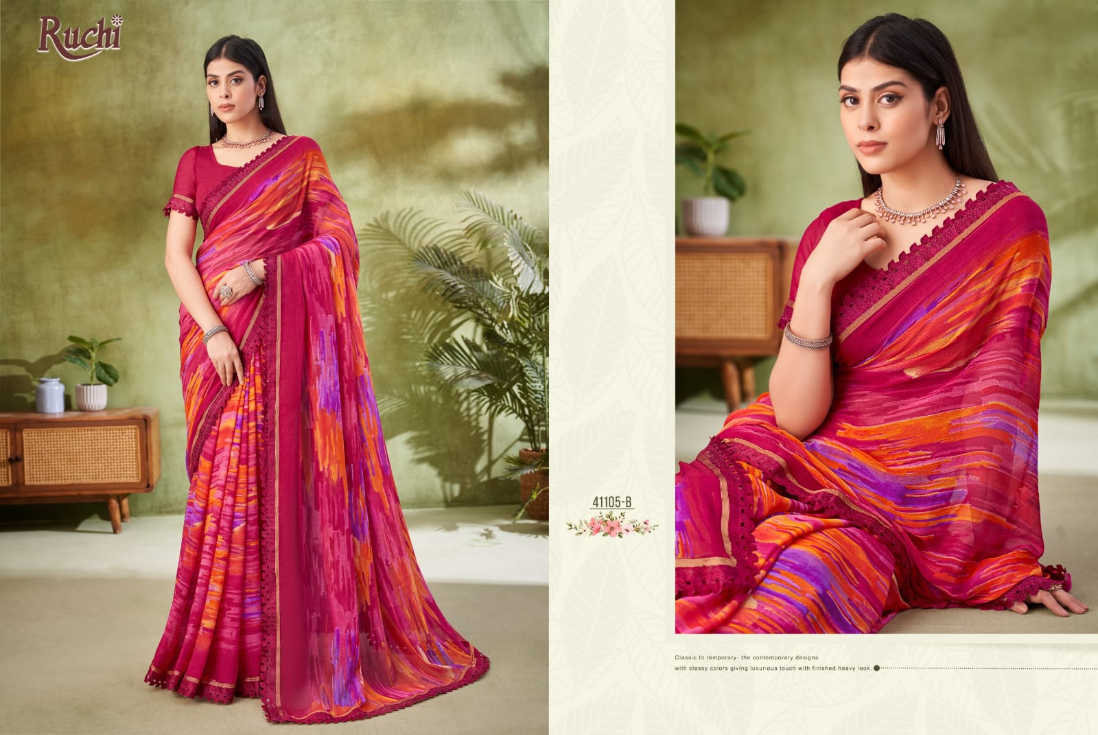 Savera Ruchi Sarees Exporter Ahmedabad
