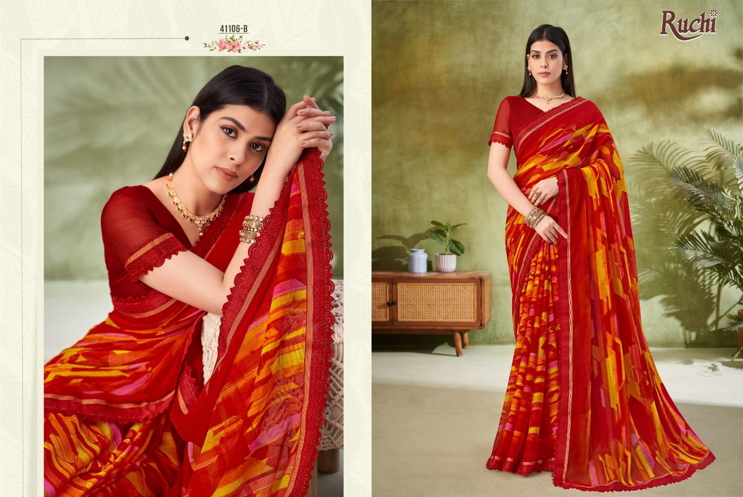 Savera Ruchi Sarees Exporter Ahmedabad