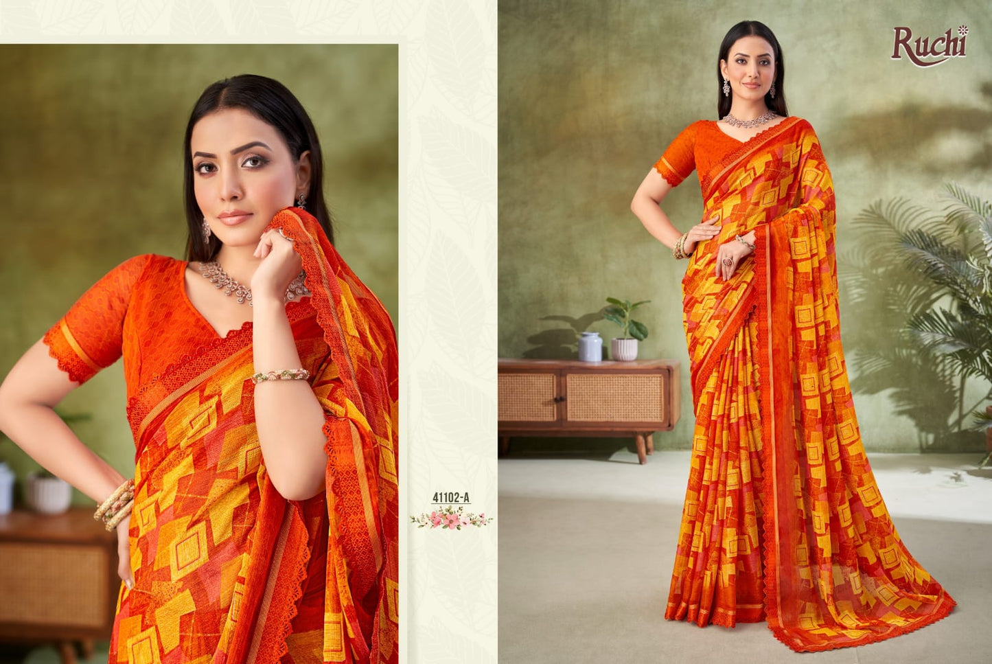 Savera Ruchi Sarees Exporter Ahmedabad