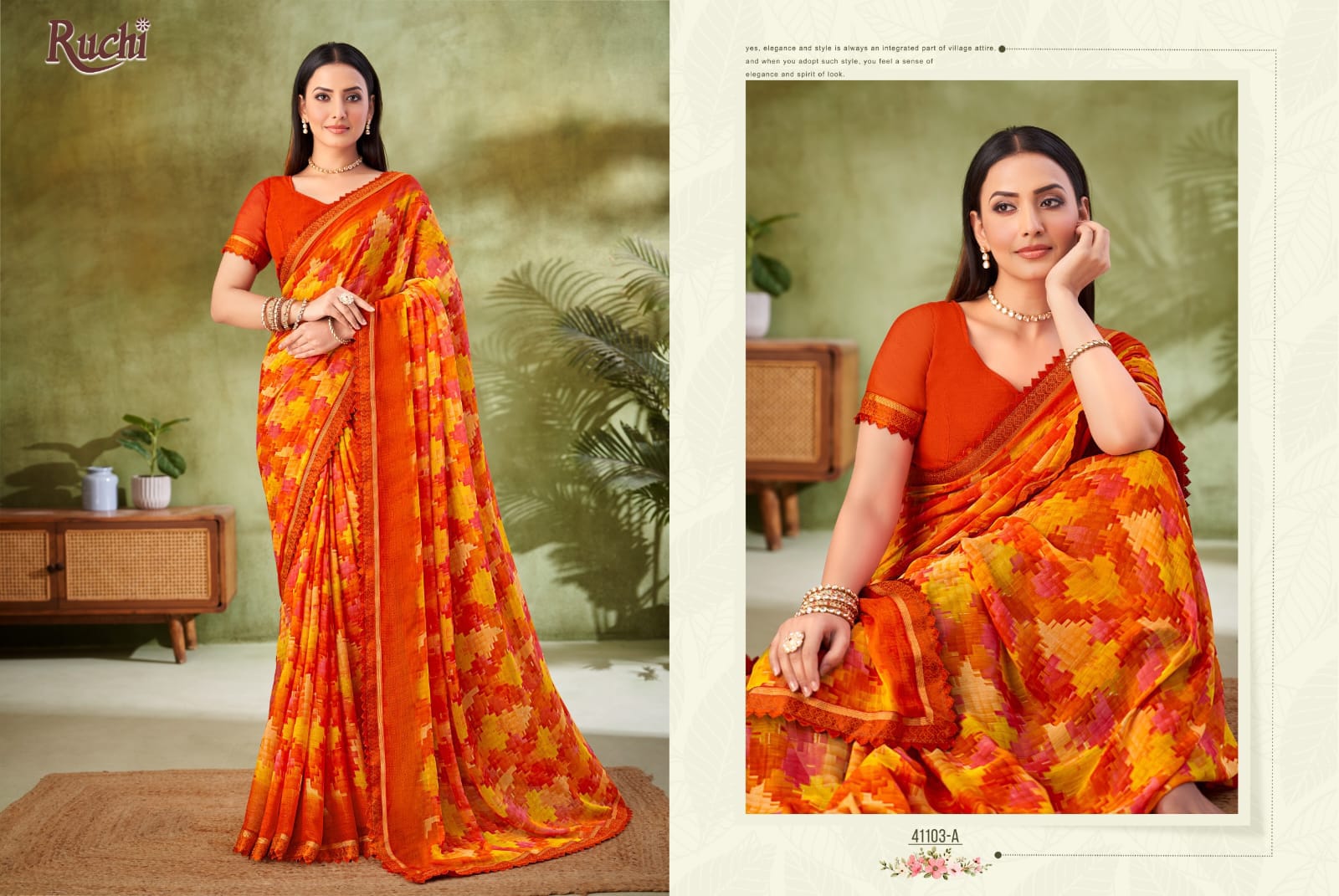 Savera Ruchi Sarees Exporter Ahmedabad