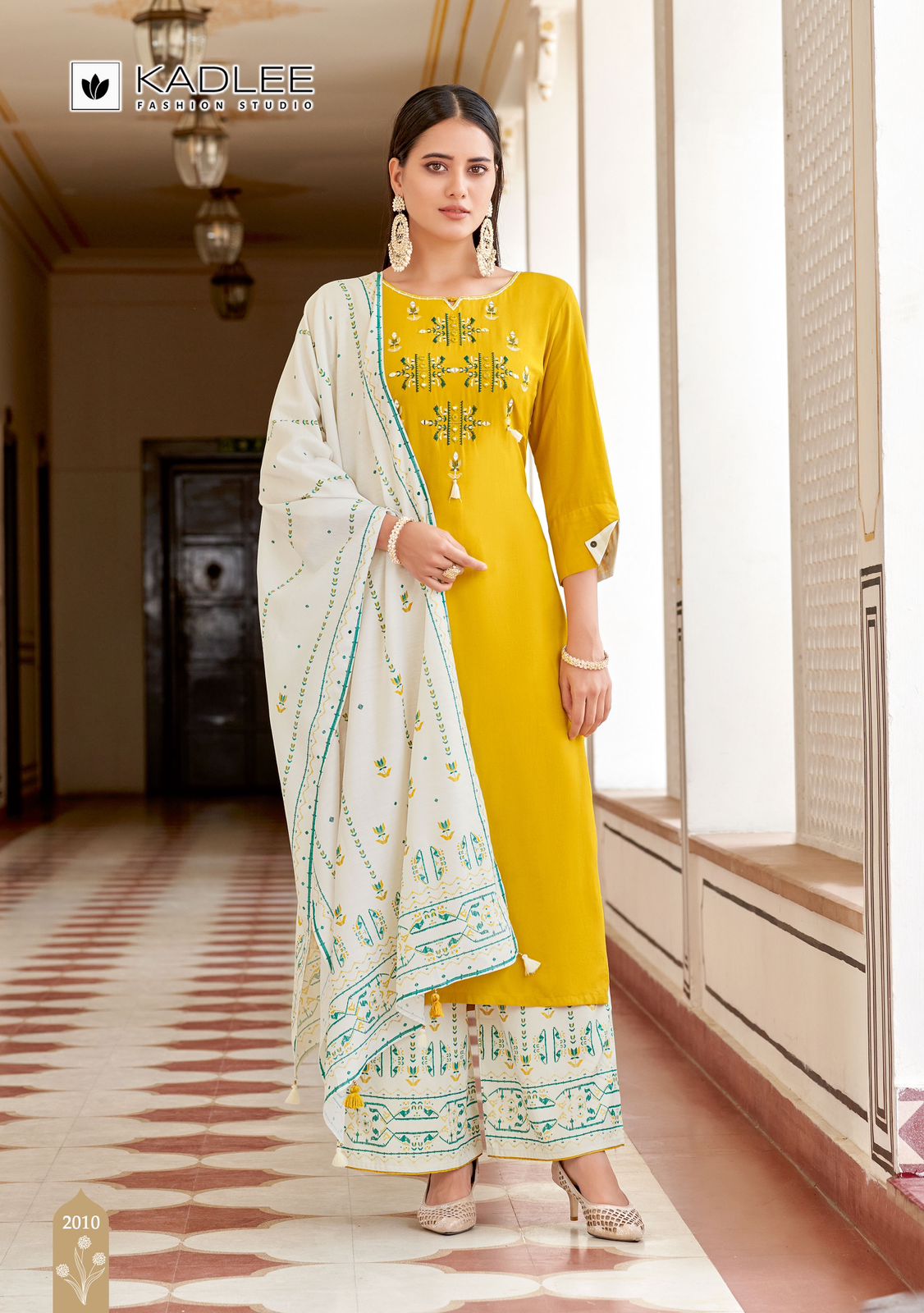 Savera Vol 2 Kadlee Heavy Rayon Readymade Plazzo Style Suits Supplier Ahmedabad