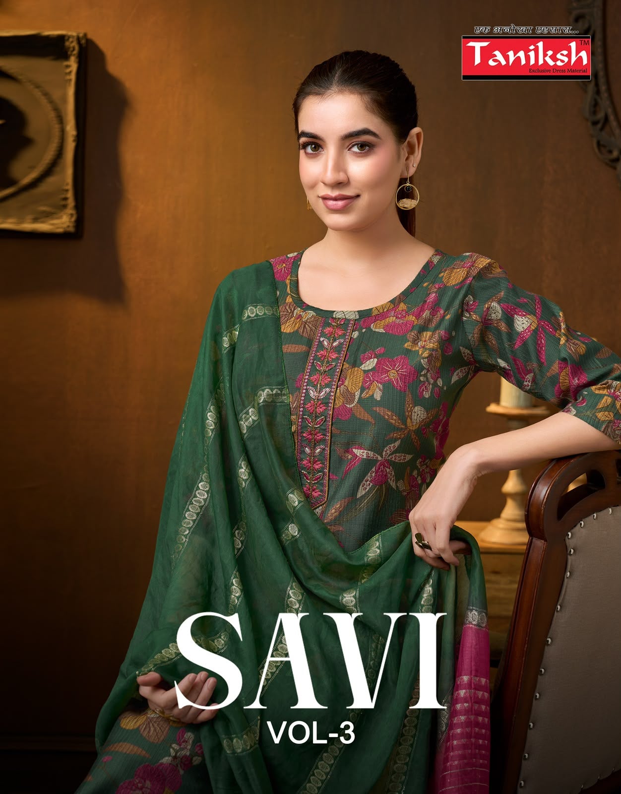 Savi Vol 3 Taniksh Vertican Readymade Pant Style Suits Exporter India