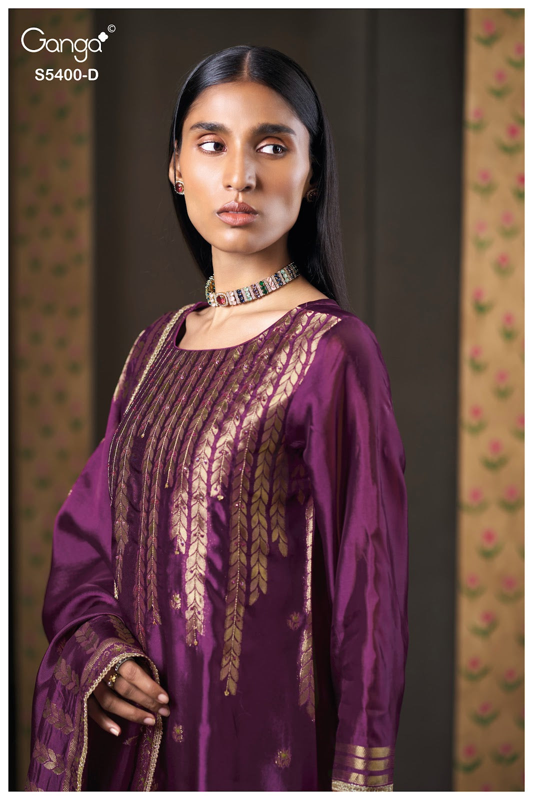 Saviya S5400 Ganga Woven Silk Pant Style Suits Wholesale