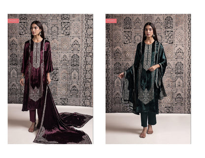 Savleen Naariti Velvet Suits Exporter India