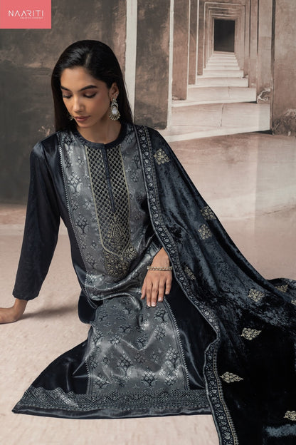 Savvur Naariti Velvet Suits Supplier Ahmedabad