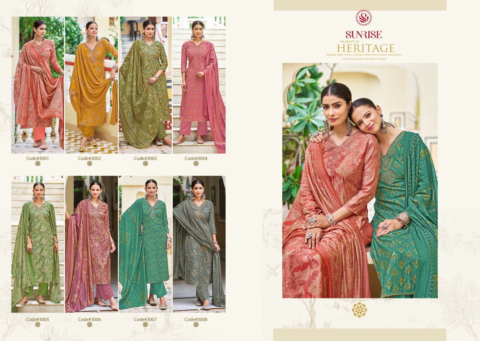 Savya Silk Vol 3 Sunrise Modal Silk Pant Style Suits Wholesale Rate