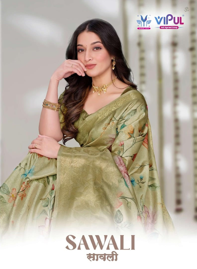 Sawali Vipul Soft Silk Sarees Exporter India