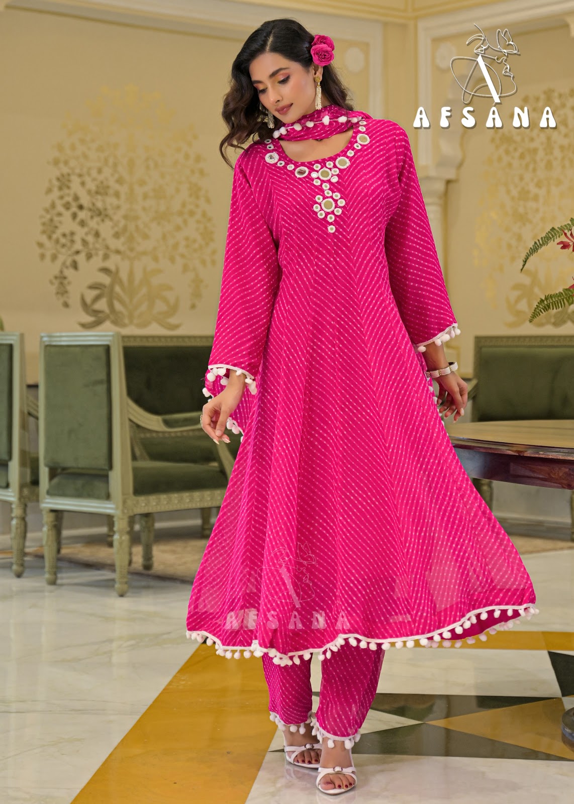 Sawan Afsana Georgette Readymade Anarkali Suits