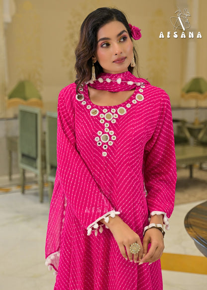 Sawan Afsana Georgette Readymade Anarkali Suits