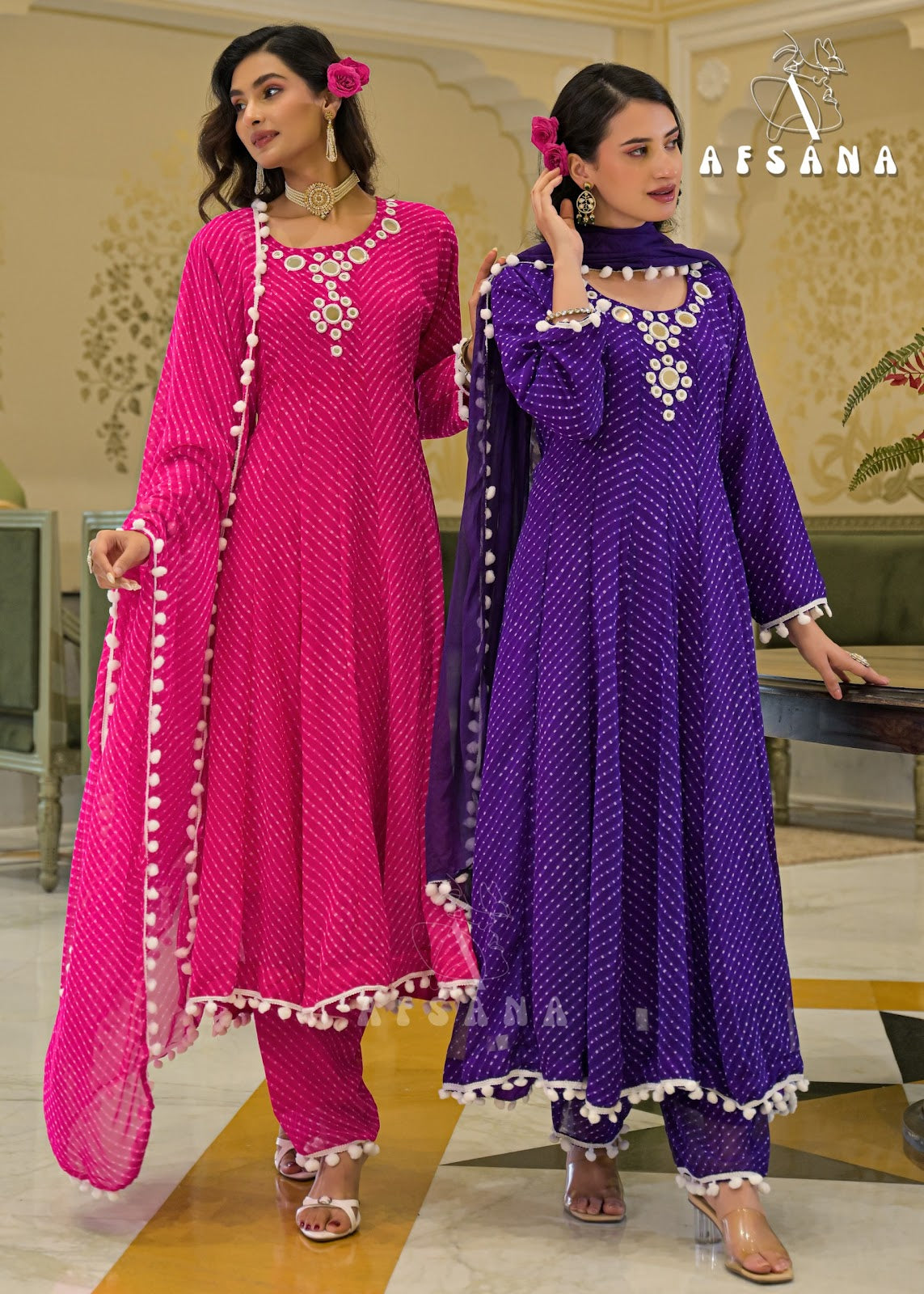 Sawan Afsana Georgette Readymade Anarkali Suits