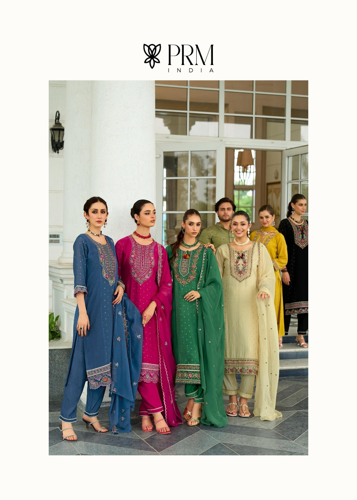 Sawariya Prm India Chanderi Readymade Pant Style Suits Manufacturer India