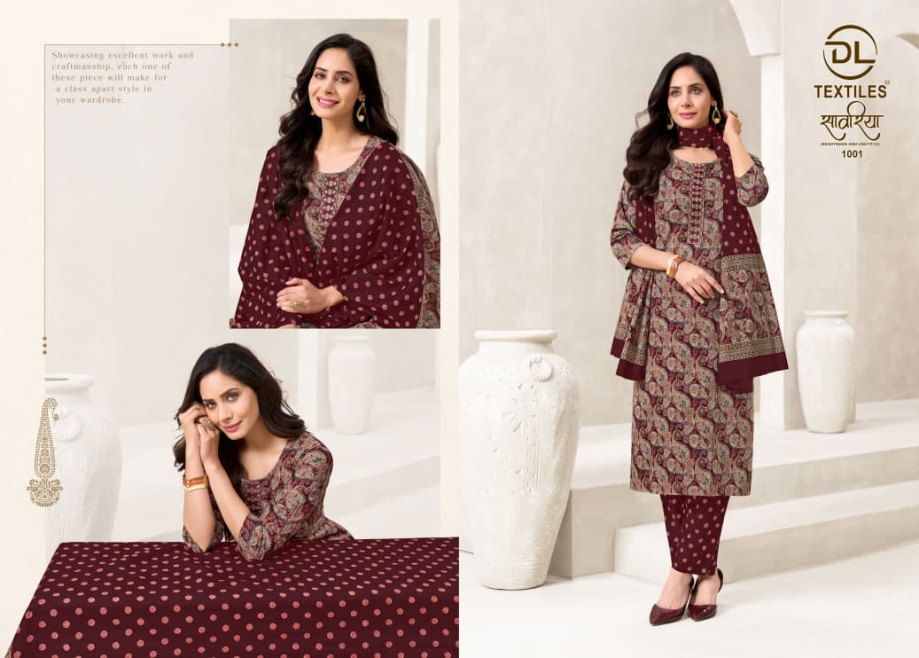 Sawariya Vol 1 Dl Readymade Cotton Pant Suits Manufacturer Ahmedabad