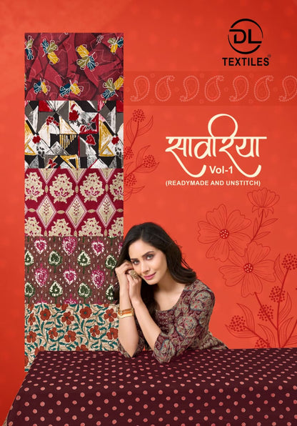 Sawariya Vol 1 Dl Readymade Cotton Pant Suits Manufacturer Ahmedabad