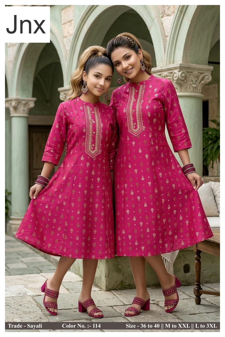 Sayali Jnx A-Line Kurti Supplier Ahmedabad