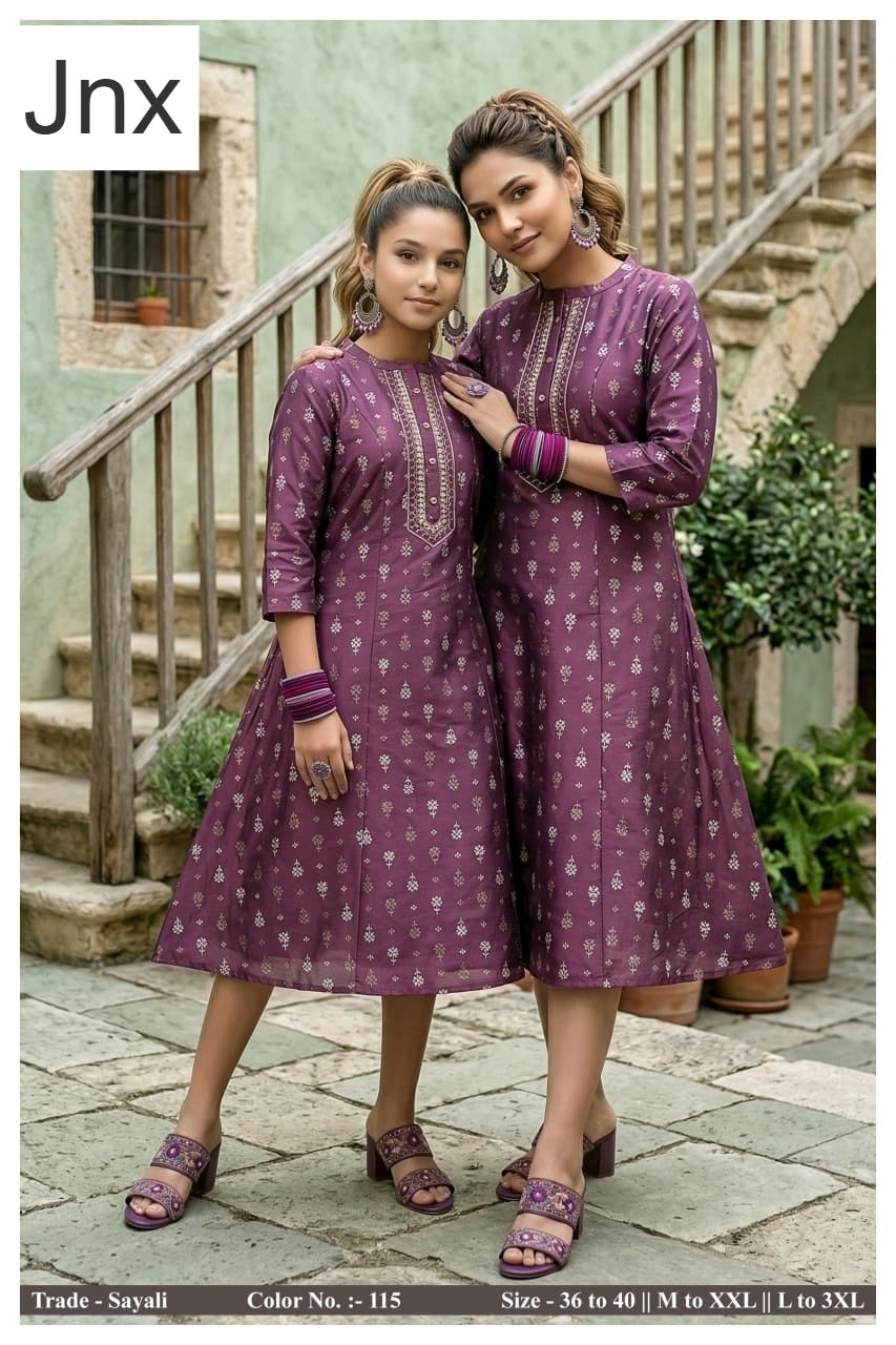 Sayali Jnx A-Line Kurti Supplier Ahmedabad