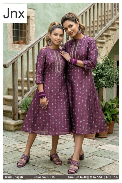 Sayali Jnx A-Line Kurti Supplier Ahmedabad