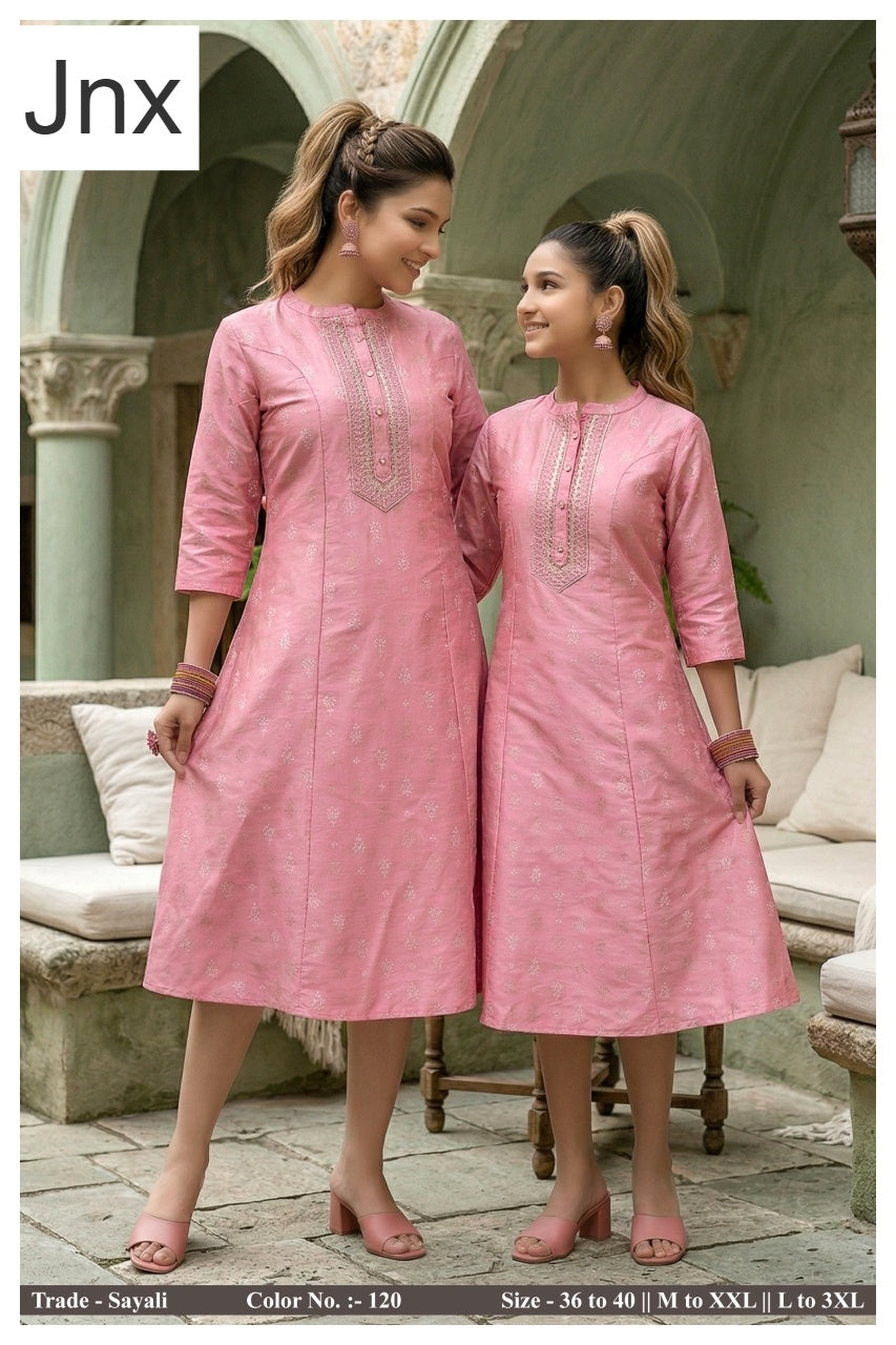 Sayali Jnx A-Line Kurti Supplier Ahmedabad