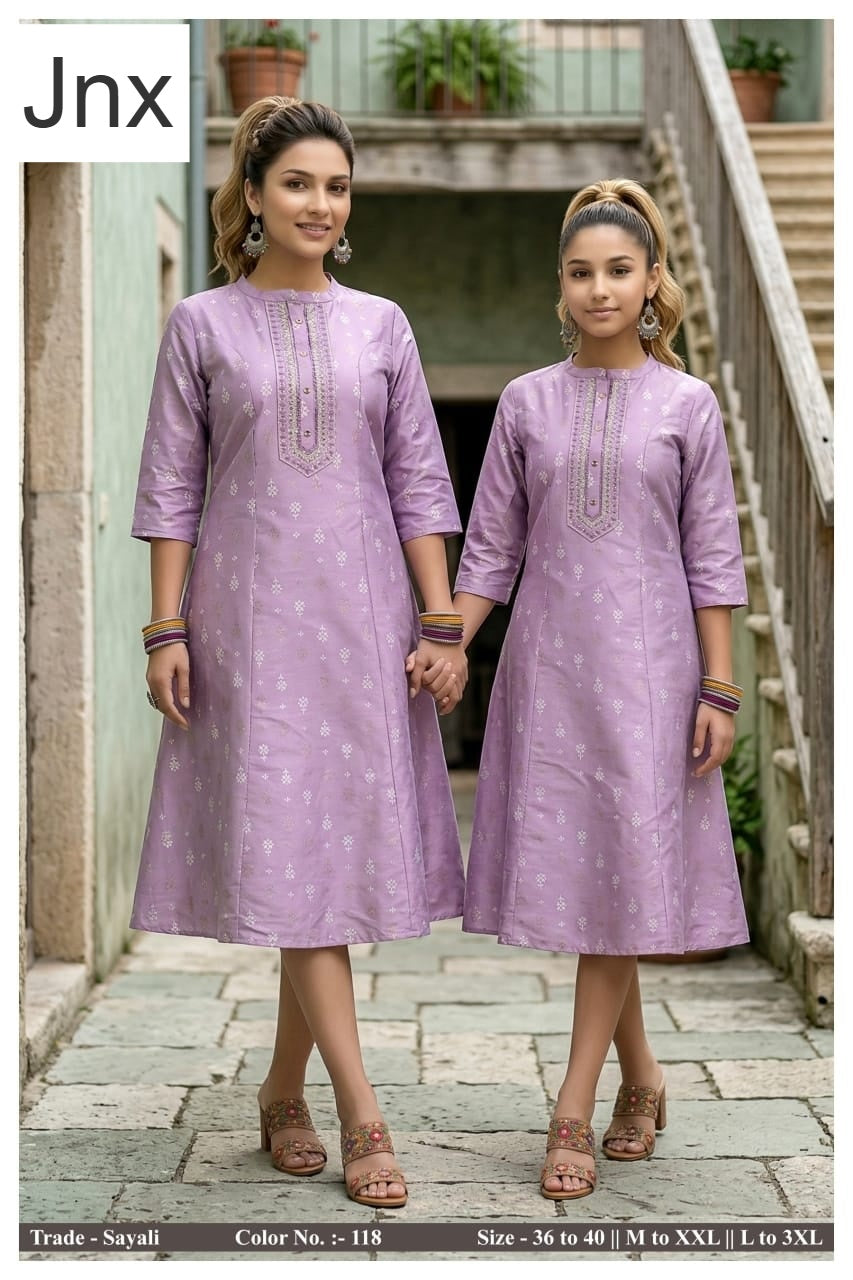 Sayali Jnx A-Line Kurti Supplier Ahmedabad