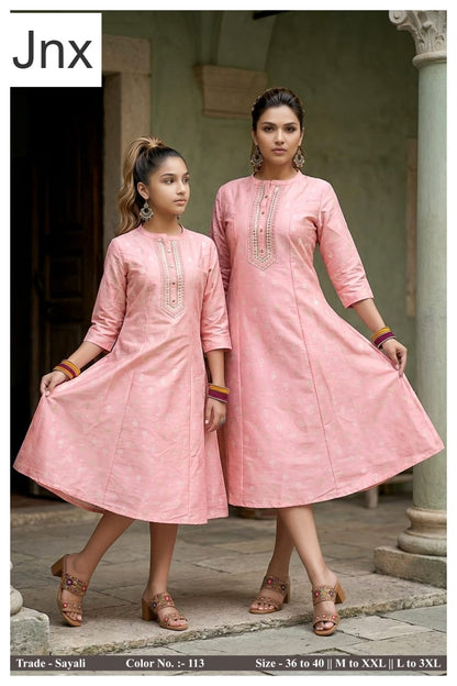Sayali Jnx A-Line Kurti Supplier Ahmedabad