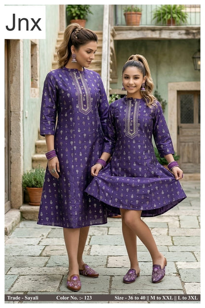 Sayali Jnx A-Line Kurti Supplier Ahmedabad