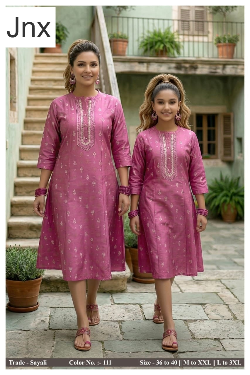 Sayali Jnx A-Line Kurti Supplier Ahmedabad
