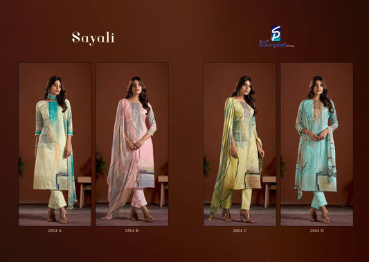 Sayali Sargam Prints Cambric Pant Style Suits Wholesaler India