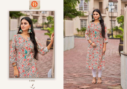 Sayali Sbs Cotton Long Kurtis Supplier Gujarat