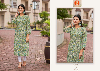 Sayali Sbs Cotton Long Kurtis Supplier Gujarat