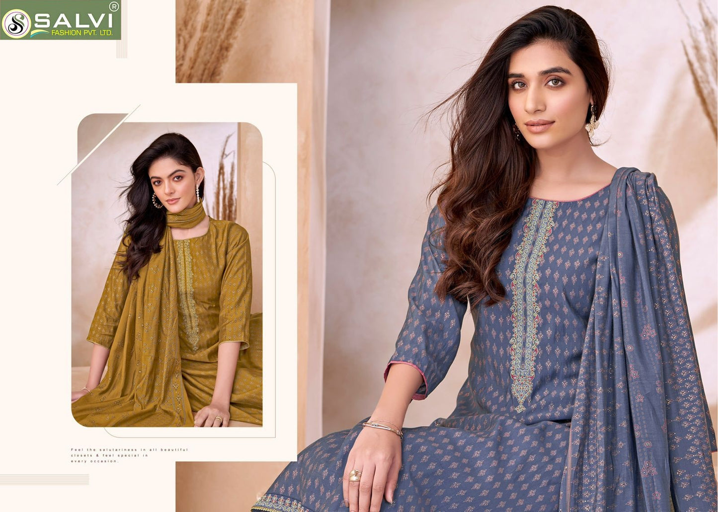 Sayali Silk Salvi Fashion Modal Silk Pant Style Suits Wholesaler Ahmedabad