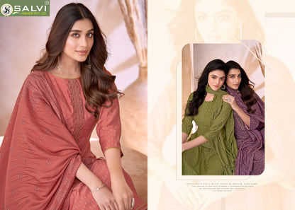 Sayali Silk Salvi Fashion Modal Silk Pant Style Suits Wholesaler Ahmedabad