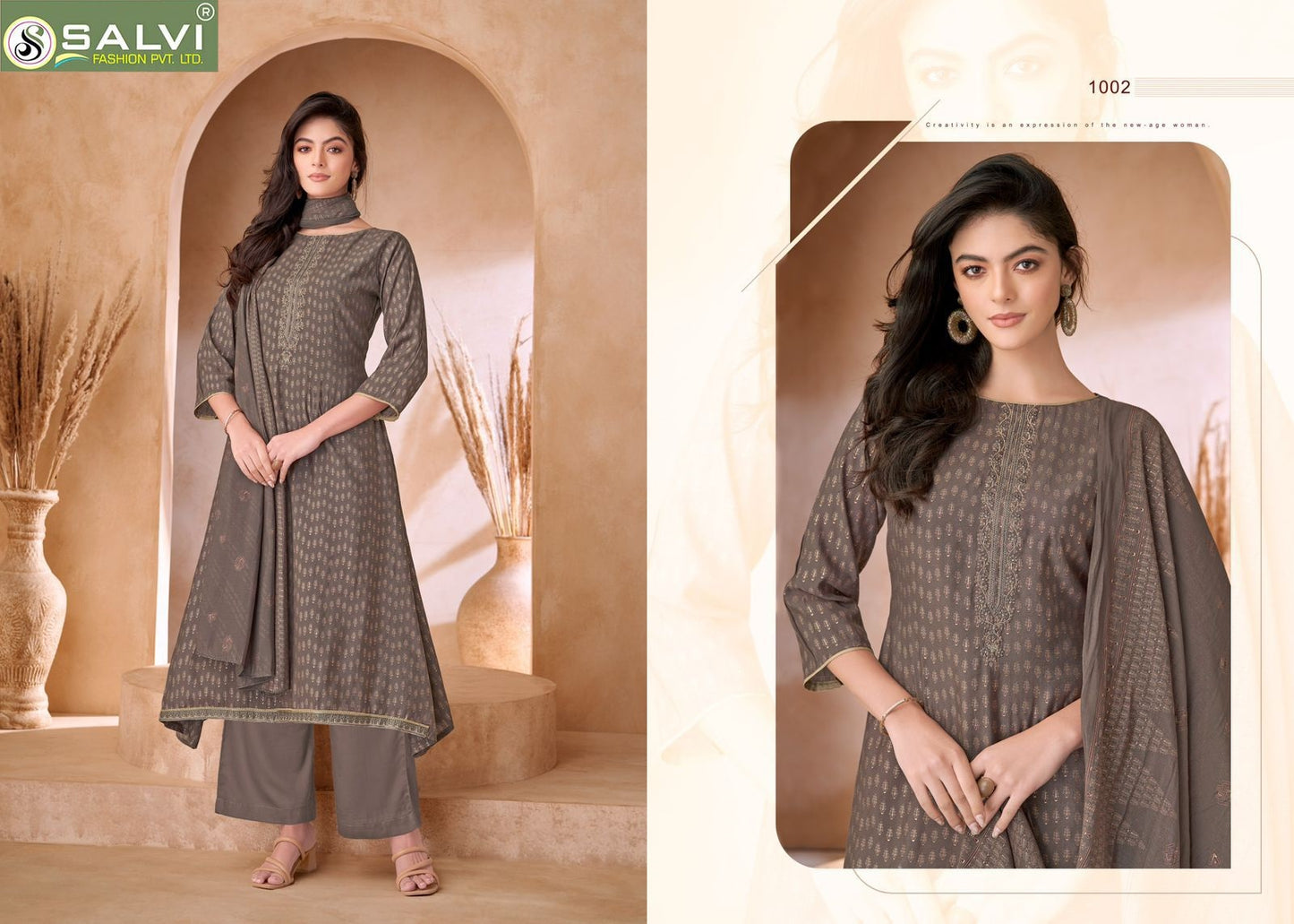 Sayali Silk Salvi Fashion Modal Silk Pant Style Suits Wholesaler Ahmedabad