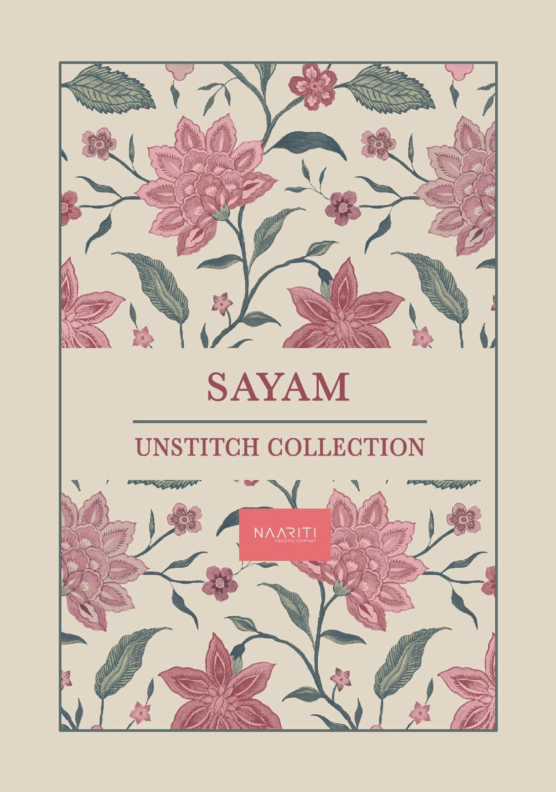 Sayam Naariti Cotton Lawn Pant Style Suits Supplier Gujarat