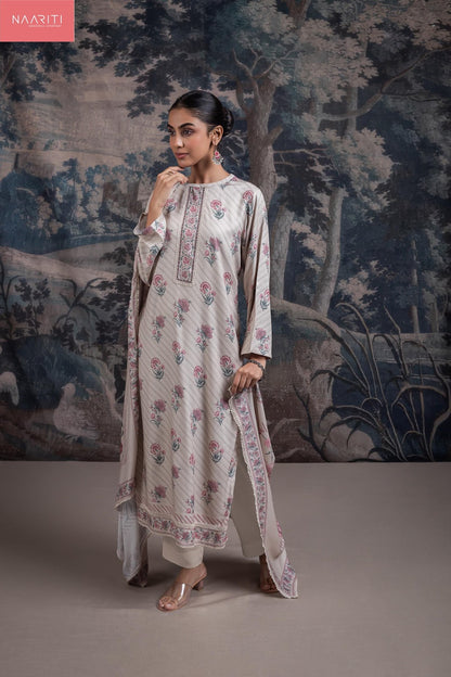 Sayam Naariti Cotton Lawn Pant Style Suits Supplier Gujarat