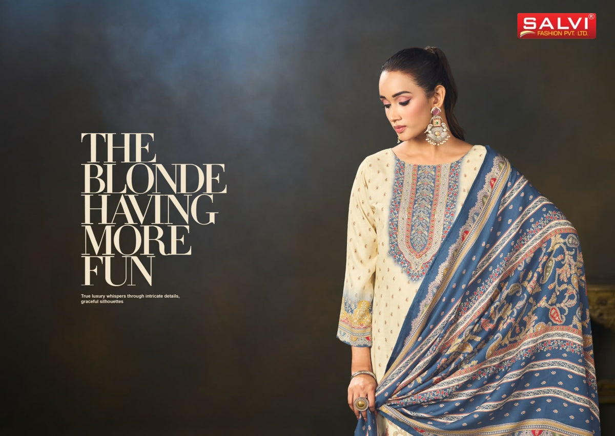 Sayani Digital Salvi Fashion Viscose Pashmina Suits Supplier Gujarat