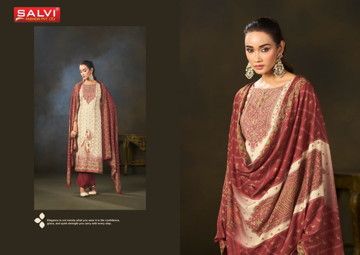 Sayani Digital Salvi Fashion Viscose Pashmina Suits Supplier Gujarat