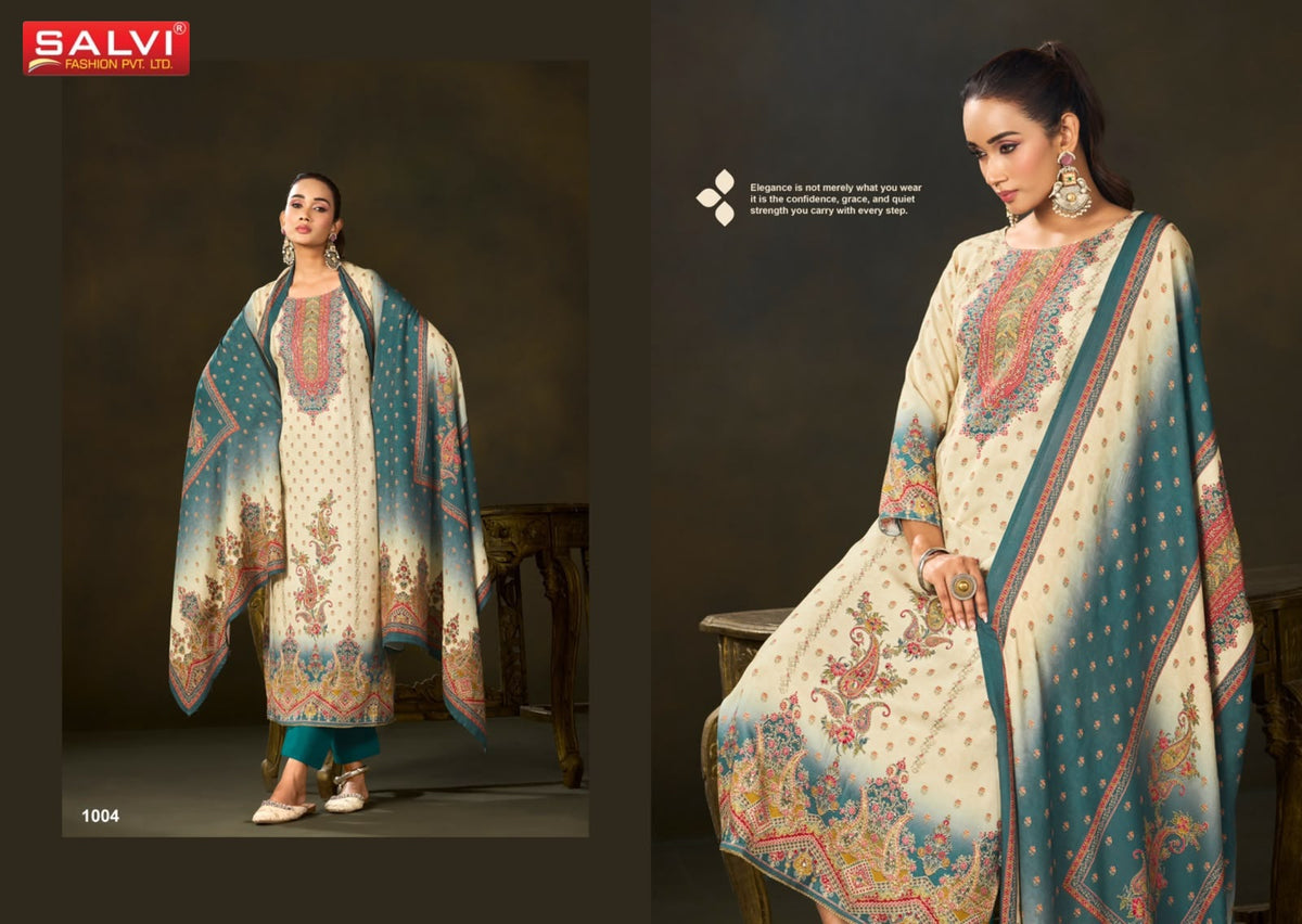 Sayani Digital Salvi Fashion Viscose Pashmina Suits Supplier Gujarat