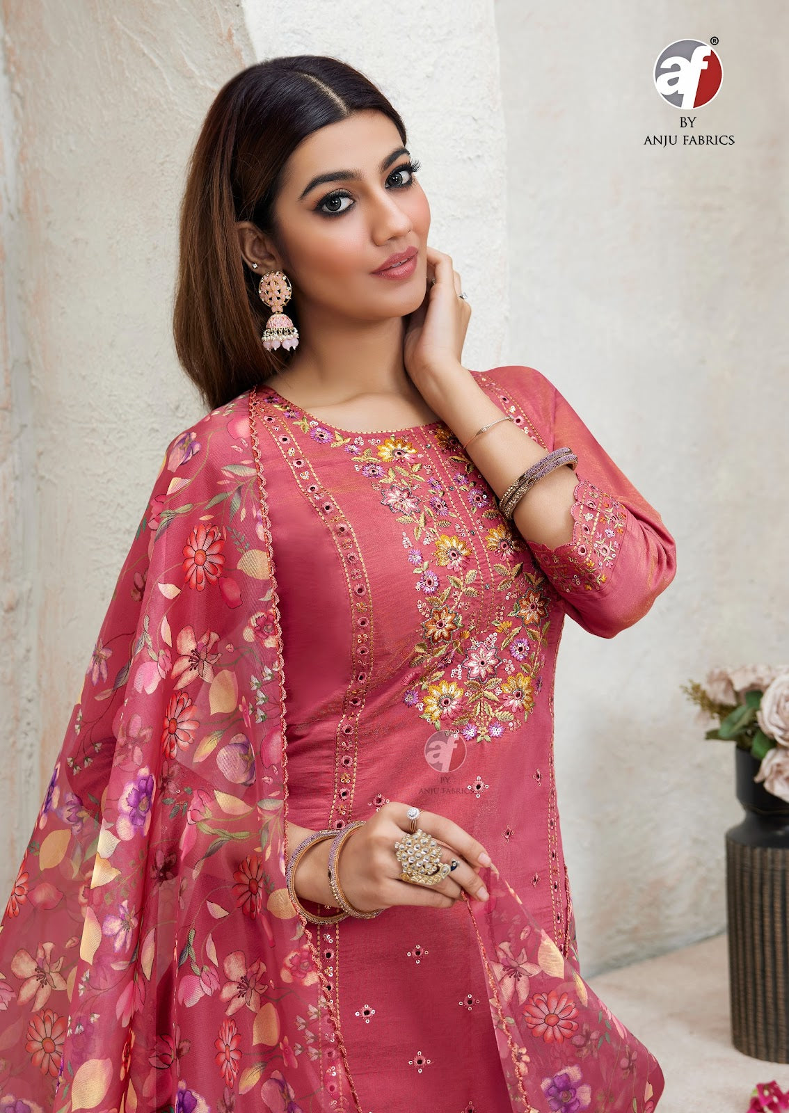 Sayara Vol 2 Af Simmer Readymade Pant Style Suits Wholesaler Gujarat