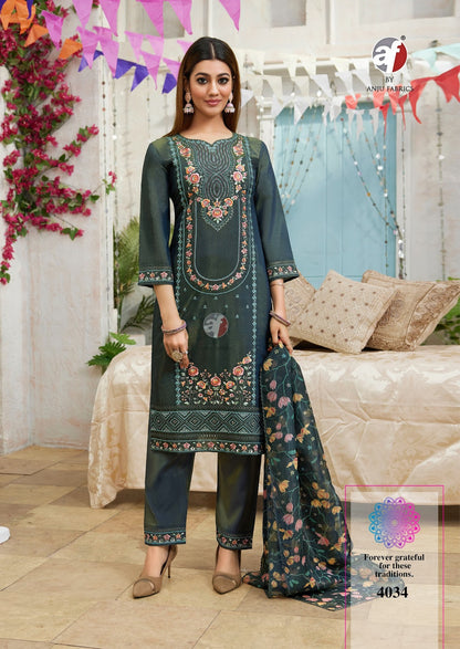 Sayara Vol 2 Af Simmer Readymade Pant Style Suits Wholesaler Gujarat