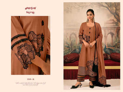 Sayraa Jay Vijay Bemberg Silk Pant Style Suits Wholesale Price