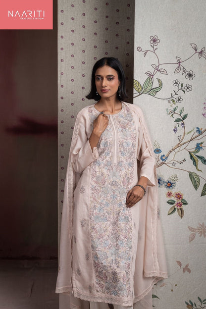 Sayuree Naariti Linen Pant Style Suits Supplier Ahmedabad