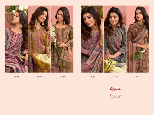 Sayuri Reyna Pashmina Suits Supplier