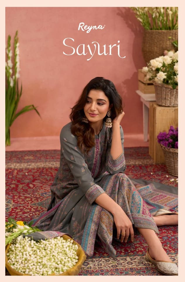 Sayuri Reyna Pashmina Suits Supplier