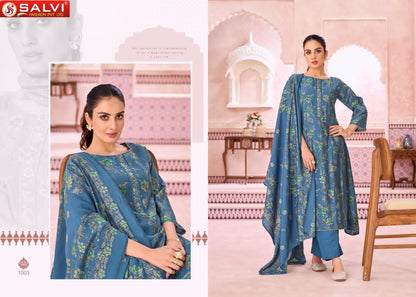 Sayuri Silk Plus Salvi Fashion Modal Silk Pant Style Suits Supplier Gujarat