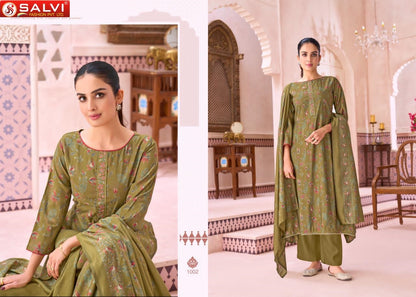 Sayuri Silk Plus Salvi Fashion Modal Silk Pant Style Suits Supplier Gujarat