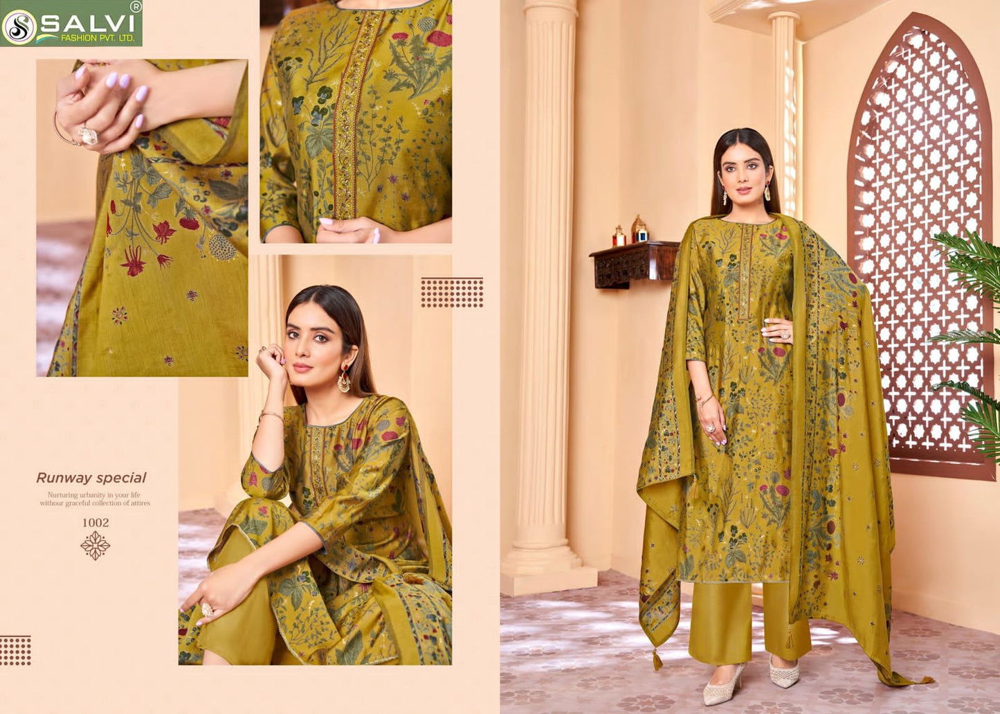 Sayuri Winter Salvi Fashion Pashmina Suits Wholesaler India