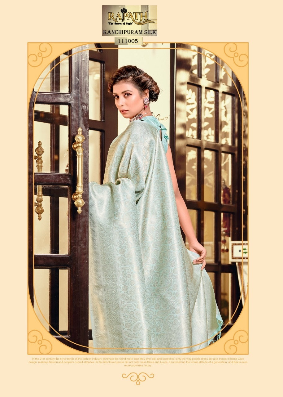 Scarlet Silk 111001 111006 Rajpath Silk Sarees Exporter