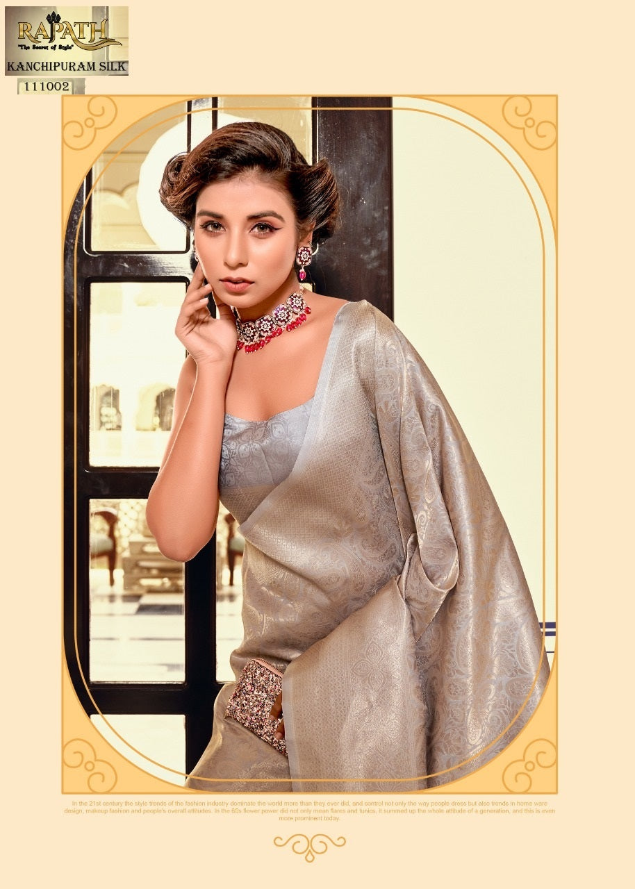 Scarlet Silk 111001 111006 Rajpath Silk Sarees Exporter