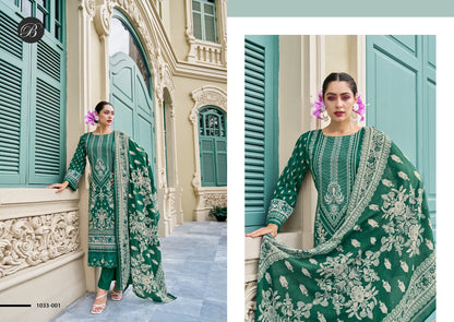 Scarlette Belliza Designer Studio Cotton Karachi Salwar Suits Wholesale Price