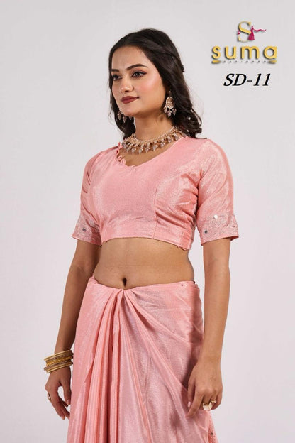 Sd 01 To Sd 011 Suma Designer Swarovski Sarees Wholesaler Gujarat